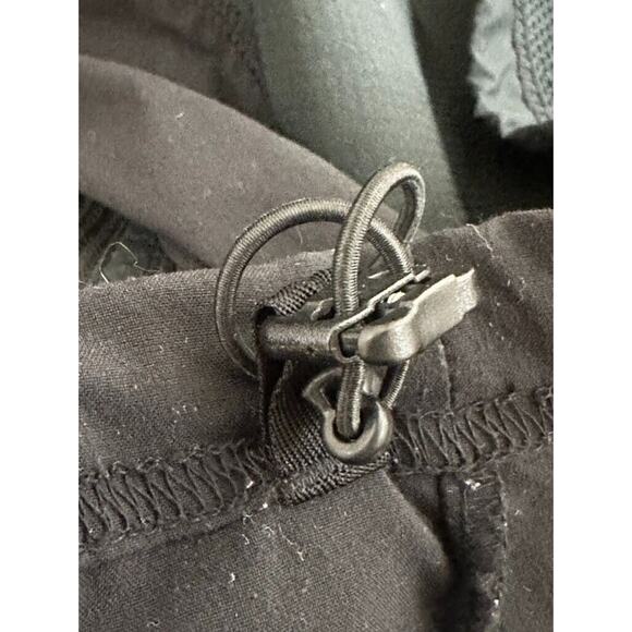 Men's Columbia Omni Shield Black Lined Jacket Coat Medium Collar Zip - Picture 13 of 13